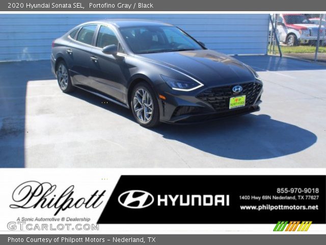 2020 Hyundai Sonata SEL in Portofino Gray