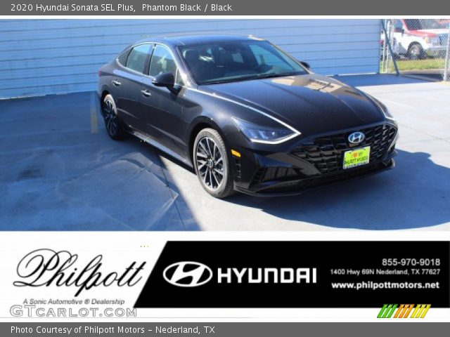 2020 Hyundai Sonata SEL Plus in Phantom Black