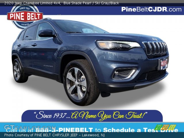 2020 Jeep Cherokee Limited 4x4 in Blue Shade Pearl