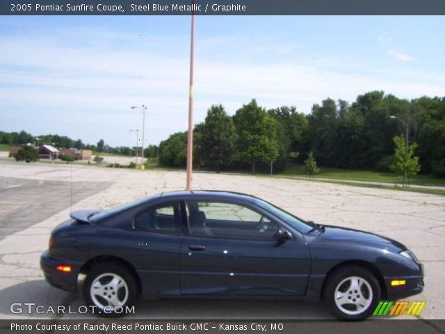 2005 Pontiac Sunfire Coupe in Steel Blue Metallic