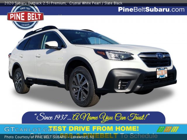 2020 Subaru Outback 2.5i Premium in Crystal White Pearl