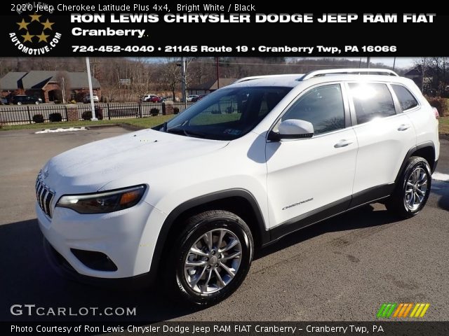 2020 Jeep Cherokee Latitude Plus 4x4 in Bright White