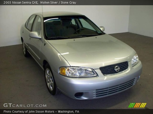 2003 Nissan Sentra GXE in Molten Silver
