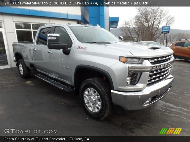 2020 Chevrolet Silverado 2500HD LTZ Crew Cab 4x4 in Silver Ice Metallic