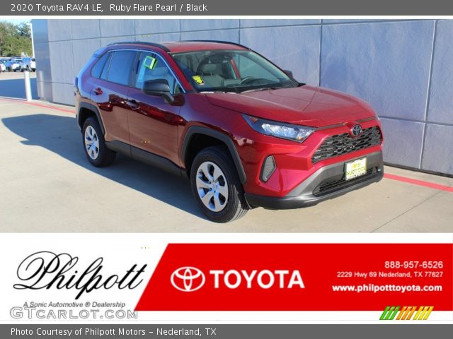 2020 Toyota RAV4 LE in Ruby Flare Pearl