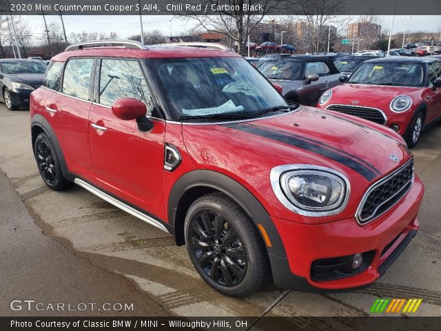 2020 Mini Countryman Cooper S All4 in Chili Red