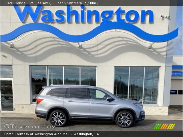 2020 Honda Pilot Elite AWD in Lunar Silver Metallic