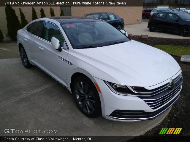 2019 Volkswagen Arteon SEL 4Motion in Pure White