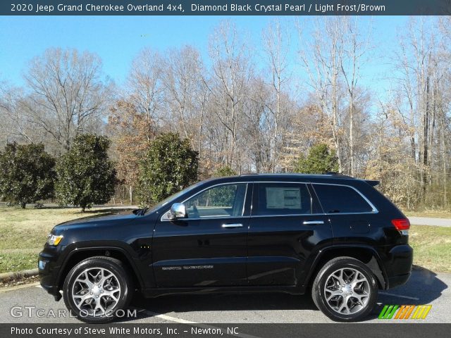 2020 Jeep Grand Cherokee Overland 4x4 in Diamond Black Crystal Pearl