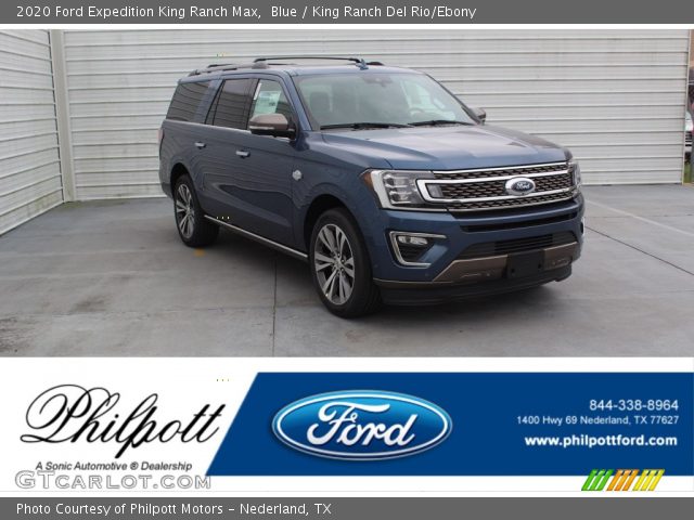 2020 Ford Expedition King Ranch Max in Blue