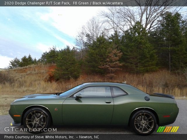 2020 Dodge Challenger R/T Scat Pack in F8 Green