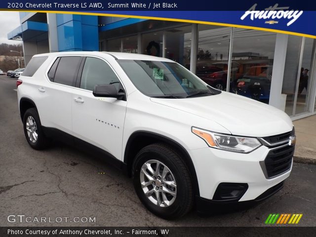 2020 Chevrolet Traverse LS AWD in Summit White