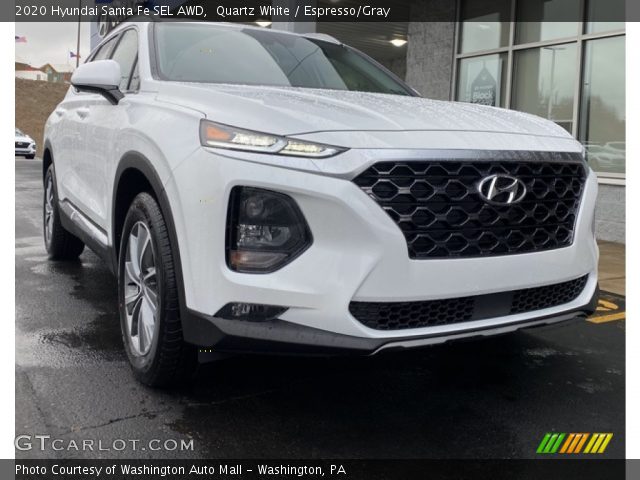 2020 Hyundai Santa Fe SEL AWD in Quartz White