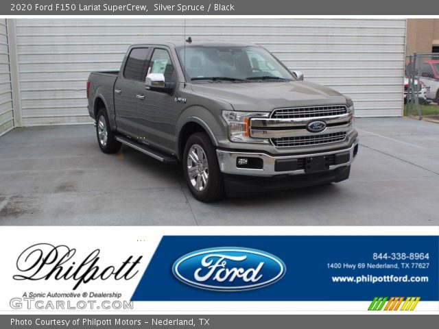 2020 Ford F150 Lariat SuperCrew in Silver Spruce