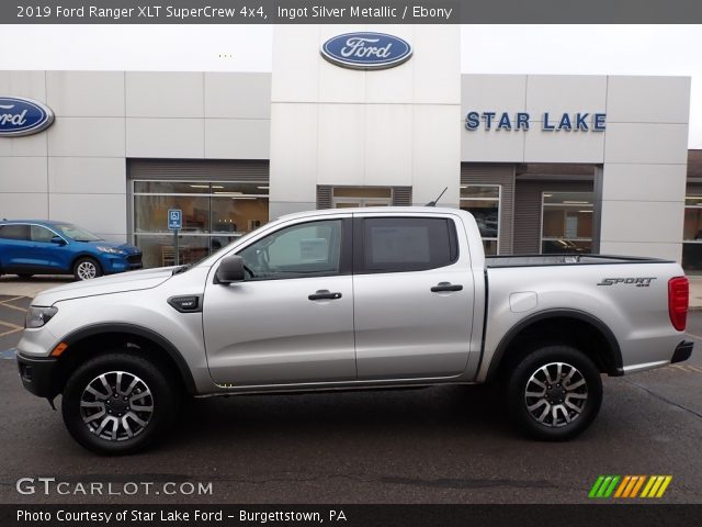 2019 Ford Ranger XLT SuperCrew 4x4 in Ingot Silver Metallic