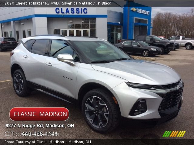 2020 Chevrolet Blazer RS AWD in Silver Ice Metallic