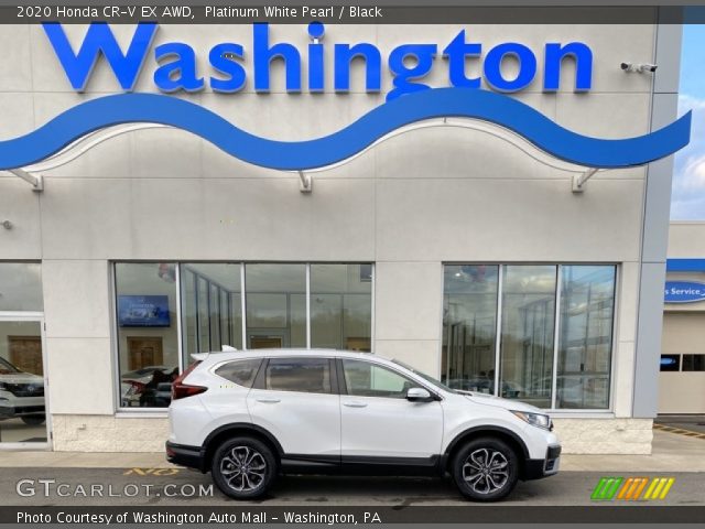 2020 Honda CR-V EX AWD in Platinum White Pearl