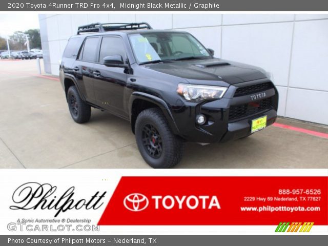 2020 Toyota 4Runner TRD Pro 4x4 in Midnight Black Metallic