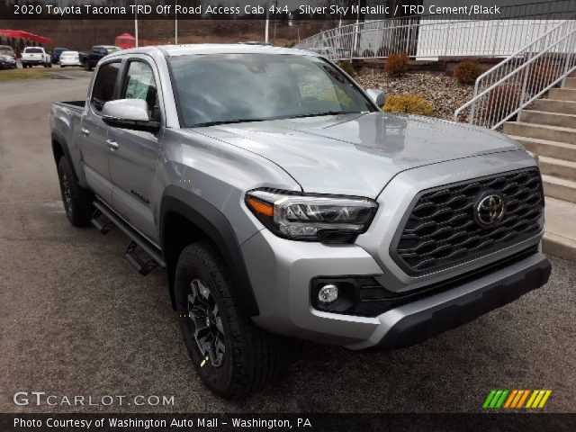 2020 Toyota Tacoma TRD Off Road Access Cab 4x4 in Silver Sky Metallic