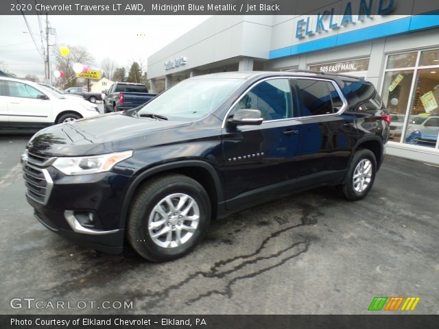2020 Chevrolet Traverse LT AWD in Midnight Blue Metallic