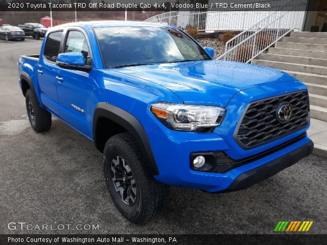2020 Toyota Tacoma TRD Off Road Double Cab 4x4 in Voodoo Blue