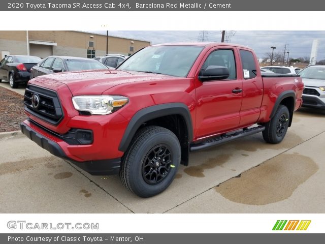 2020 Toyota Tacoma SR Access Cab 4x4 in Barcelona Red Metallic