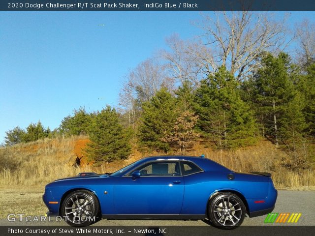 2020 Dodge Challenger R/T Scat Pack Shaker in IndiGo Blue
