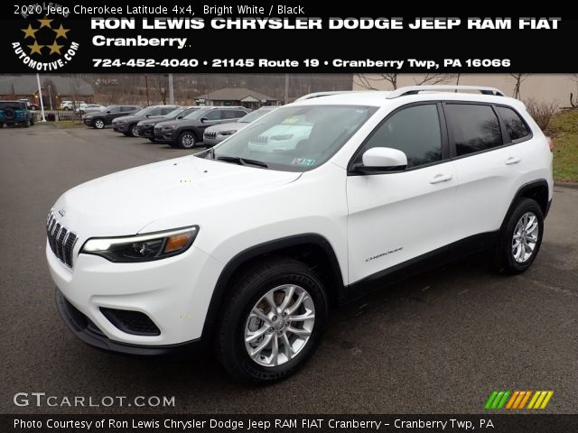 2020 Jeep Cherokee Latitude 4x4 in Bright White