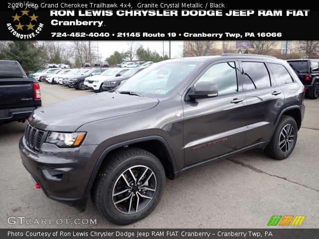 2020 Jeep Grand Cherokee Trailhawk 4x4 in Granite Crystal Metallic