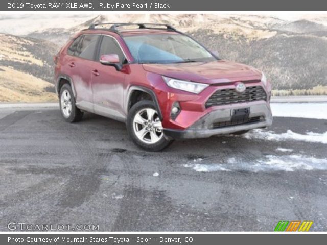 2019 Toyota RAV4 XLE AWD in Ruby Flare Pearl