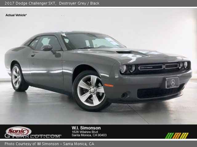 2017 Dodge Challenger SXT in Destroyer Grey