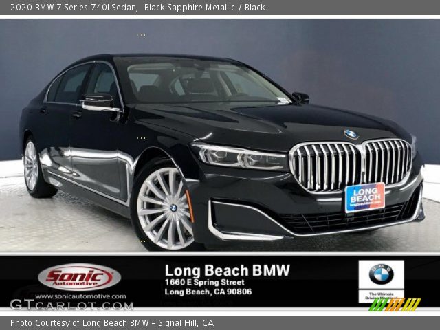 2020 BMW 7 Series 740i Sedan in Black Sapphire Metallic