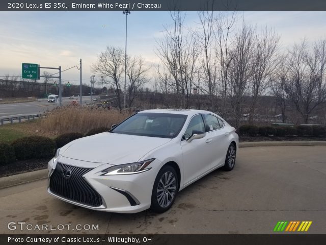 2020 Lexus ES 350 in Eminent White Pearl