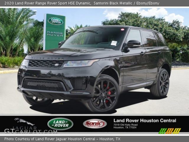 2020 Land Rover Range Rover Sport HSE Dynamic in Santorini Black Metallic