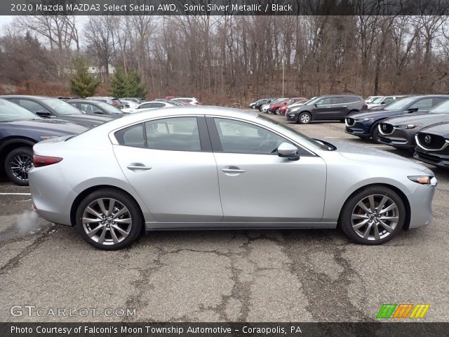 2020 Mazda MAZDA3 Select Sedan AWD in Sonic Silver Metallic