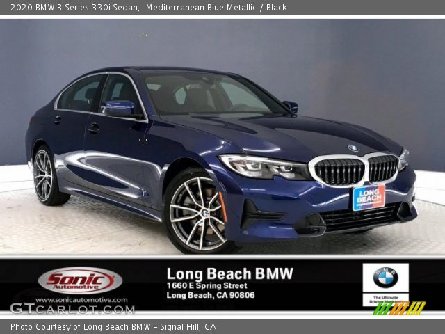 2020 BMW 3 Series 330i Sedan in Mediterranean Blue Metallic