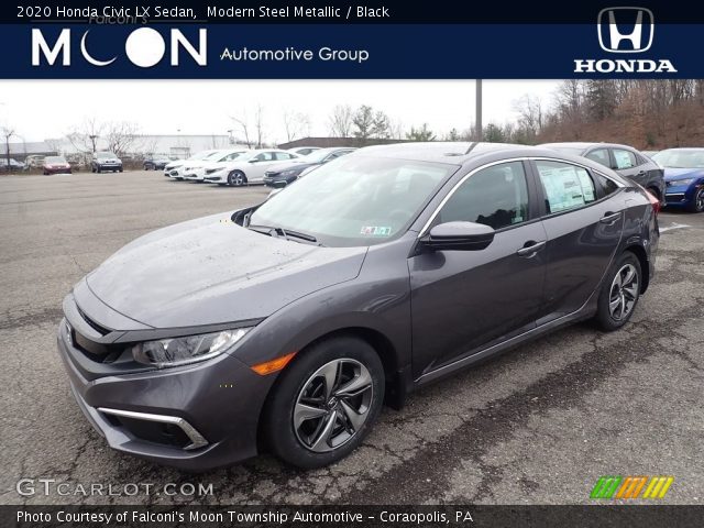 2020 Honda Civic LX Sedan in Modern Steel Metallic