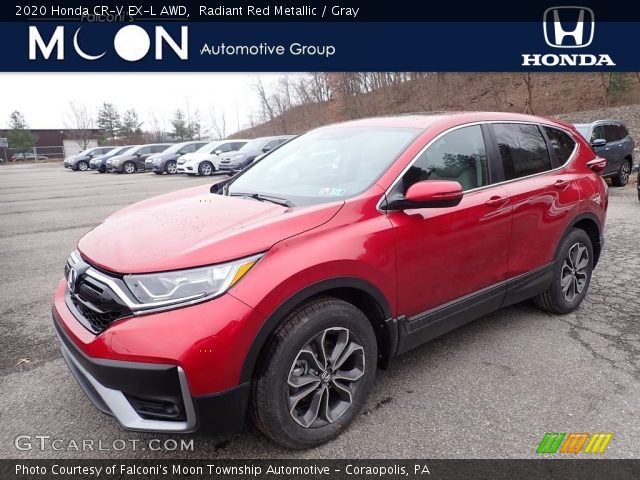 2020 Honda CR-V EX-L AWD in Radiant Red Metallic