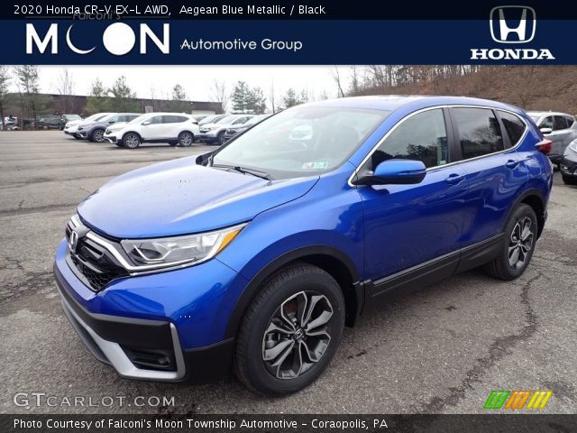 2020 Honda CR-V EX-L AWD in Aegean Blue Metallic