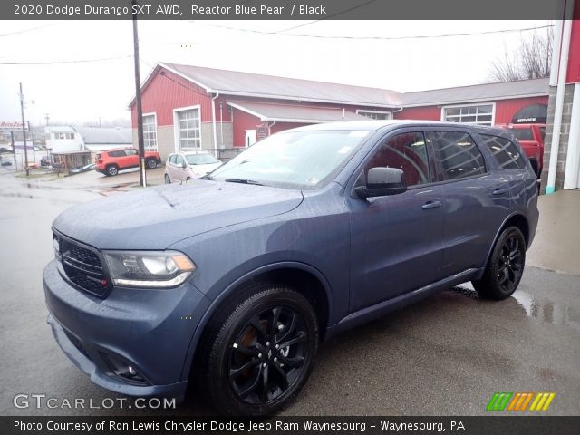 2020 Dodge Durango SXT AWD in Reactor Blue Pearl
