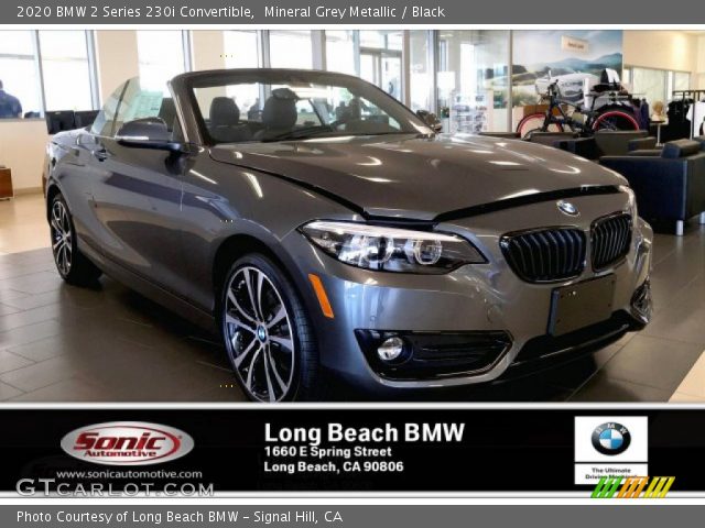 2020 BMW 2 Series 230i Convertible in Mineral Grey Metallic