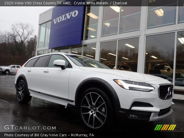 2020 Volvo V90 Cross Country T6 AWD in Crystal White Metallic