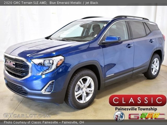 2020 GMC Terrain SLE AWD in Blue Emerald Metallic