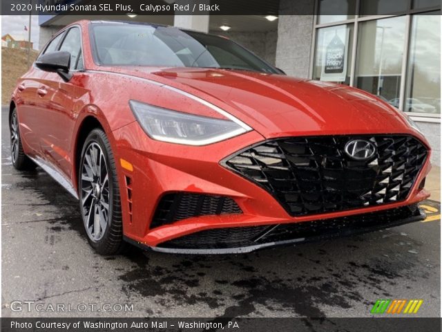 2020 Hyundai Sonata SEL Plus in Calypso Red