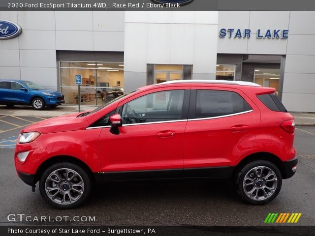 2020 Ford EcoSport Titanium 4WD in Race Red
