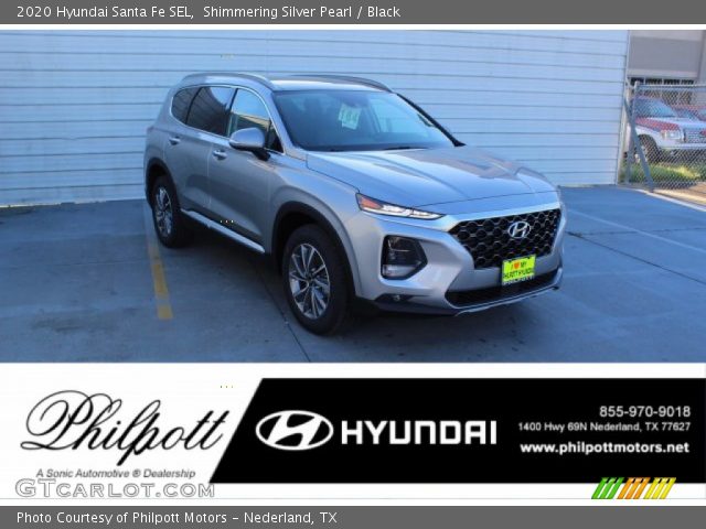 2020 Hyundai Santa Fe SEL in Shimmering Silver Pearl