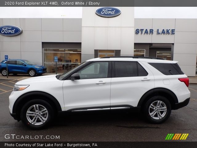 2020 Ford Explorer XLT 4WD in Oxford White