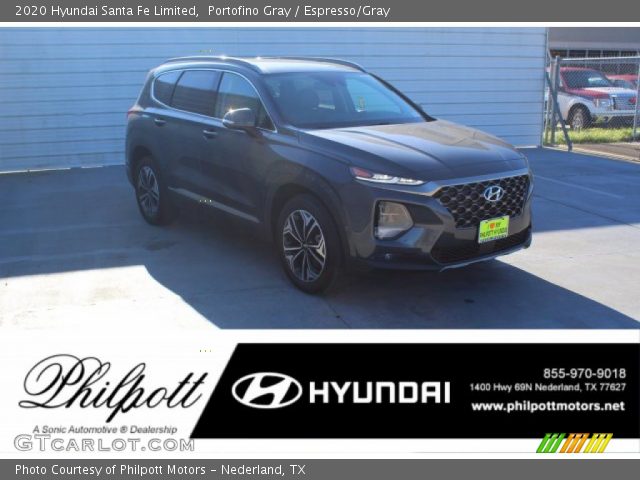 2020 Hyundai Santa Fe Limited in Portofino Gray