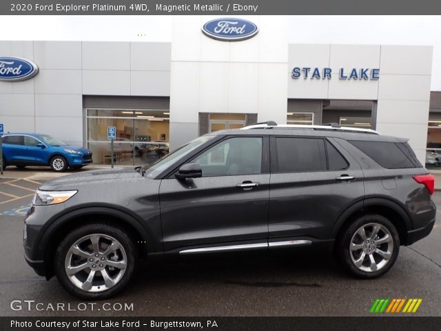 2020 Ford Explorer Platinum 4WD in Magnetic Metallic