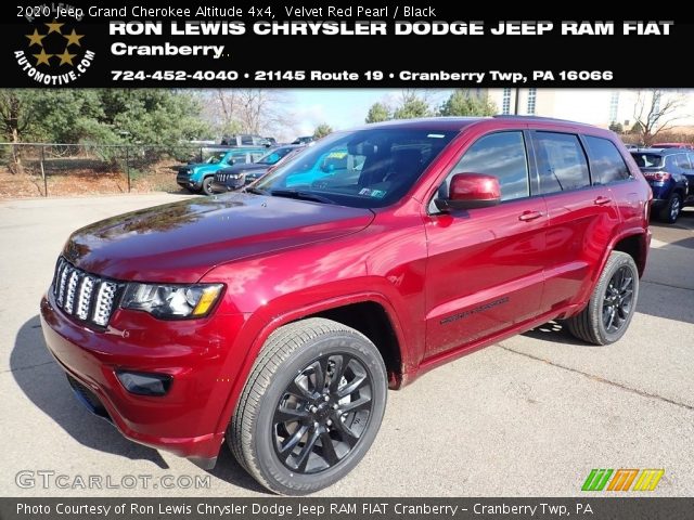 2020 Jeep Grand Cherokee Altitude 4x4 in Velvet Red Pearl